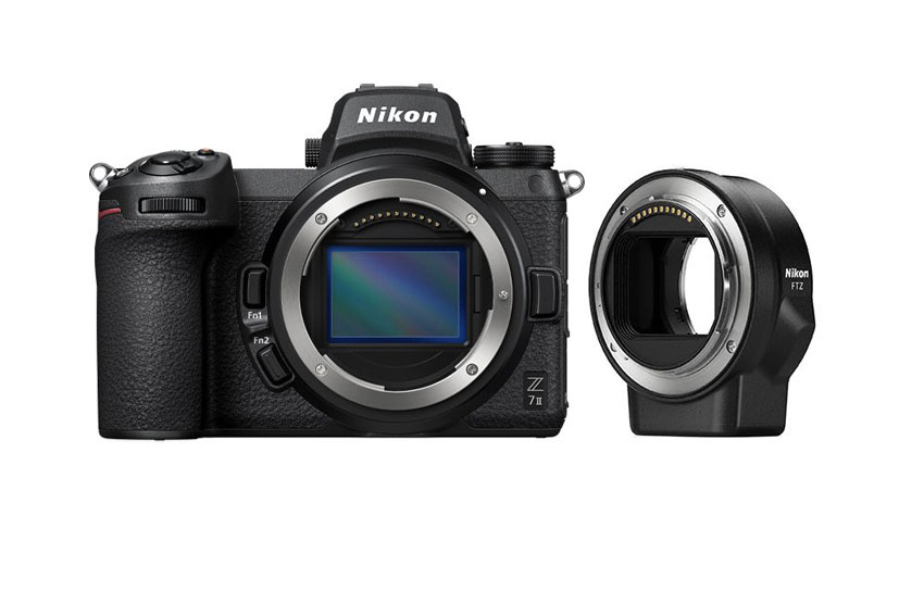 Câmera Nikon Z 7II + Adapatdor FTZ
