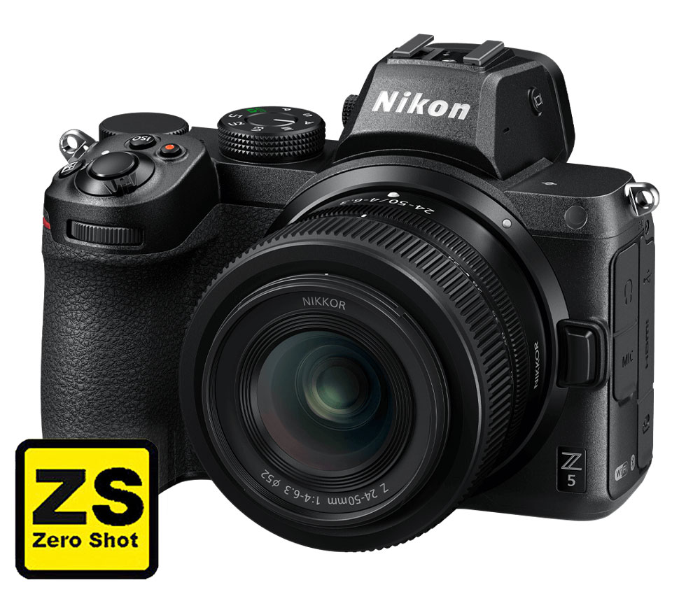 Câmera Nikon Z 5 + Objetiva NIKKOR Z 24-50mm f/4-6.3 (Zero Shot)