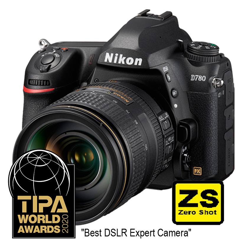Câmera Nikon D780 + Objetiva AF-S NIKKOR 24-120mm f/4 ED VR (Zero Shot)