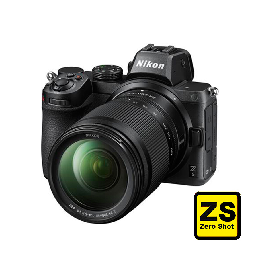 Câmera Nikon Z 5 + Objetiva NIKKOR Z 24-200mm f/4-6.3 (Zero Shot)