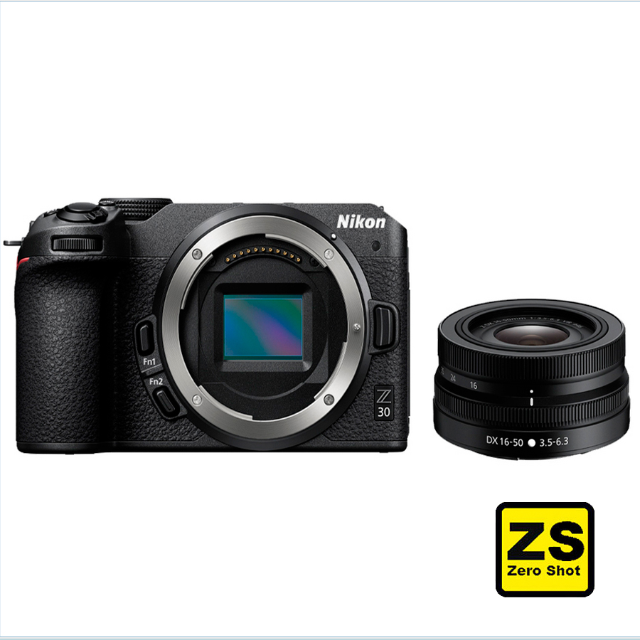 Cmera Nikon Z 30 + Objetiva NIKKOR Z DX 16-50mm f/3.5-6.3 VR (Zero Shot)