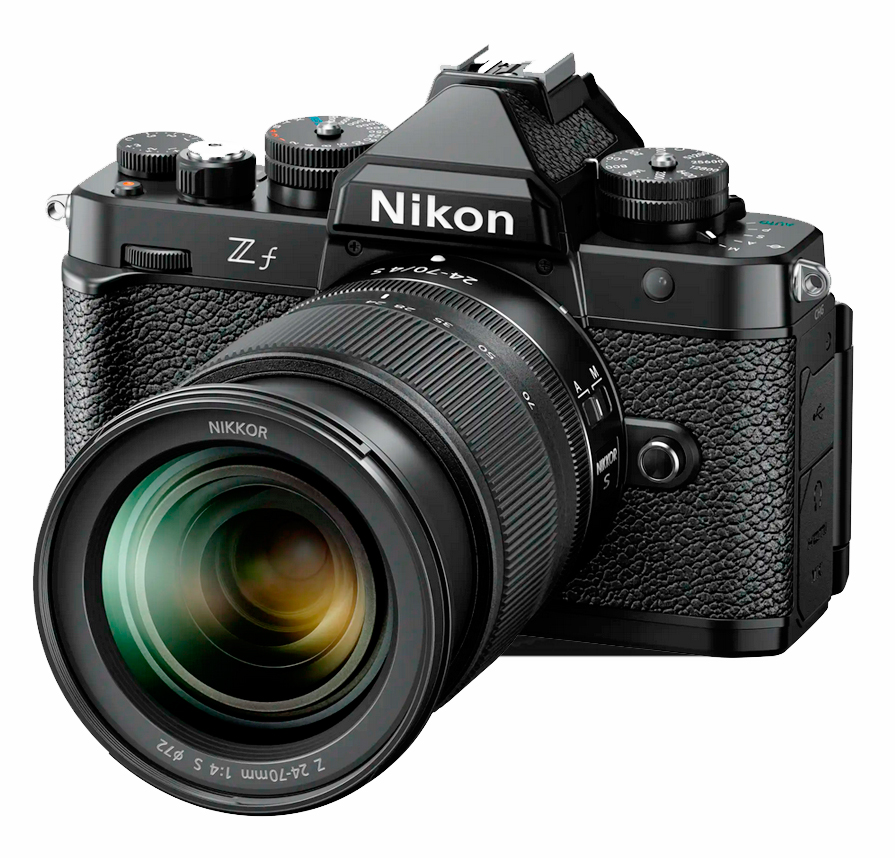 Cmera Nikon Z f + NIKKOR Z 24 - 70mm f/4.0 S