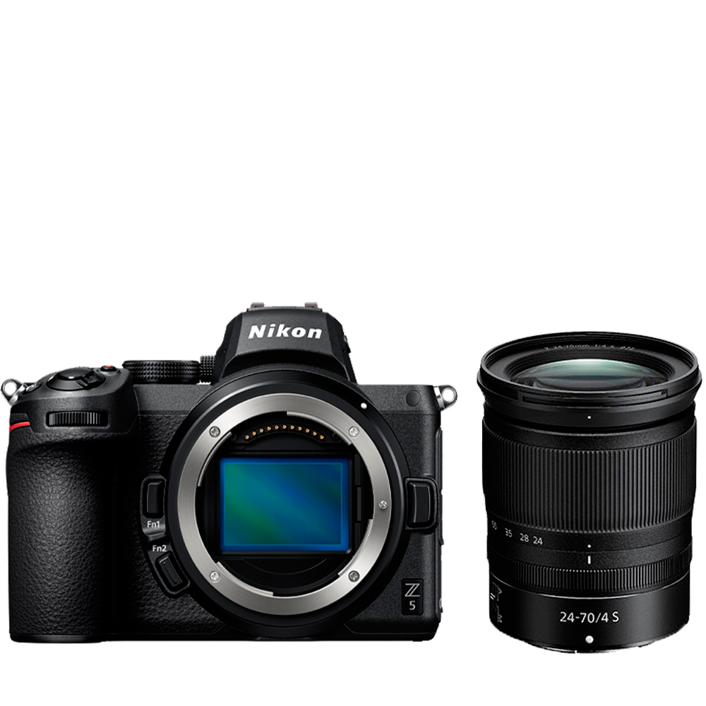 Cmera Nikon Z 5 + Objetiva NIKKOR Z 24-70mm f/4 S